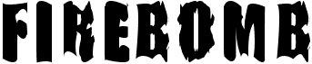 preview image of the Firebomb font