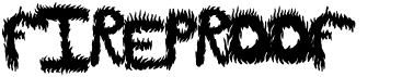 preview image of the FireProof font