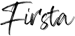 preview image of the Firsta font