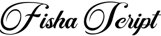 preview image of the Fisha Script font