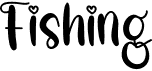 preview image of the Fishing font