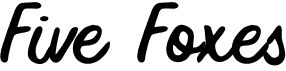 preview image of the Five Foxes font