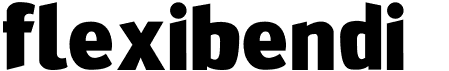 preview image of the FlexiBendi font
