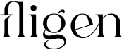 preview image of the Fligen font