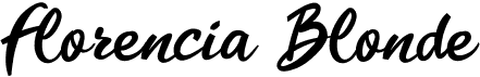 preview image of the Florencia Blonde font