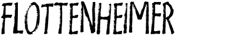 preview image of the Flottenheimer font
