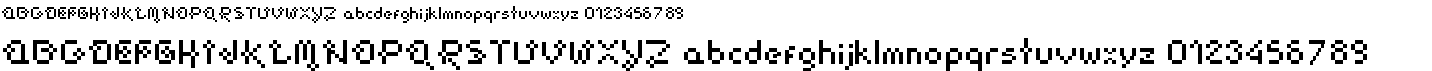 preview image of the Flower-Pixellowzz font