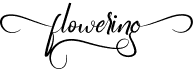 preview image of the Flowering font
