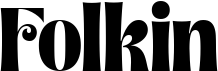 preview image of the Folkin font