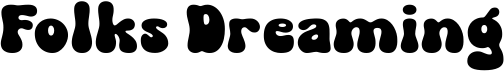 preview image of the Folks Dreaming font