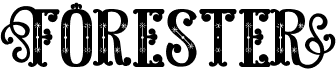 preview image of the Forester font