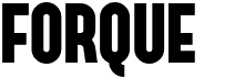 preview image of the Forque font