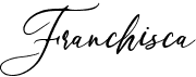 preview image of the Franchisca font
