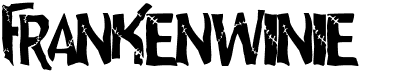 preview image of the Frankenwinie font
