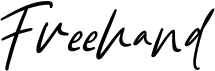 preview image of the Freehand font