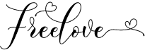 preview image of the Freelove font