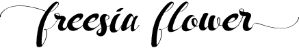 preview image of the Freesia Flower font