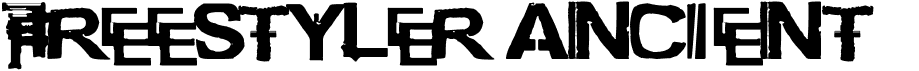 preview image of the Freestyler Ancient F6 font