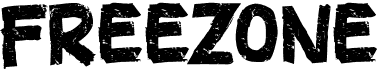 preview image of the Freezone font