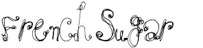 preview image of the French Sugar font