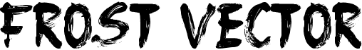 preview image of the Frost Vector font