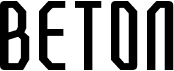 preview image of the FT Beton font
