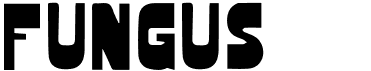 preview image of the Fungus font