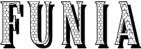 preview image of the Funia font