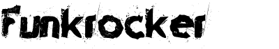 preview image of the Funkrocker font