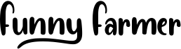 preview image of the Funny Farmer font
