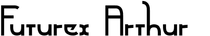 preview image of the Futurex Arthur font