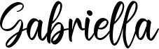 preview image of the Gabriella font