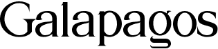 preview image of the Galapagos font
