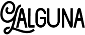 preview image of the Galguna font