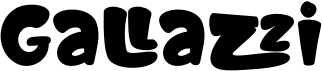 preview image of the Gallazzi font