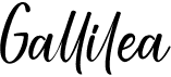 preview image of the Gallilea font