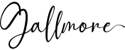 preview image of the Gallmore font