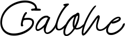 preview image of the Galone font