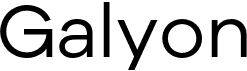 preview image of the Galyon font