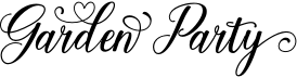 preview image of the Garden Party font