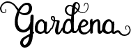 preview image of the Gardena font