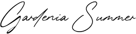 preview image of the Gardenia Summer font