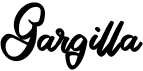 preview image of the Gargilla font