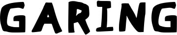 preview image of the Garing font