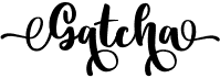 preview image of the Gatcha font
