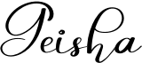 preview image of the Geisha font