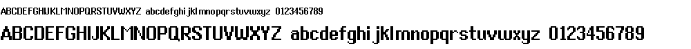 preview image of the Generic Mobile System font