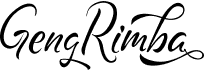 preview image of the Geng Rimba font