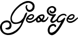 preview image of the George font
