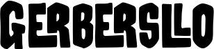 preview image of the Gerbersllo font